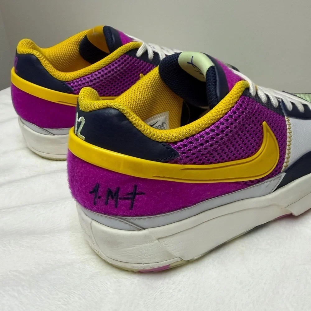 Nike Ja 1 SE GS “Welcome to Camp” Low Top Basketball Sneakers 7Y Kids